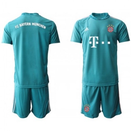 Koszulka Bayern Monachium Bramkarska Dziecięcy Domowe Koszulki Piłkarskie 2020-2021 Krótki Rękaw